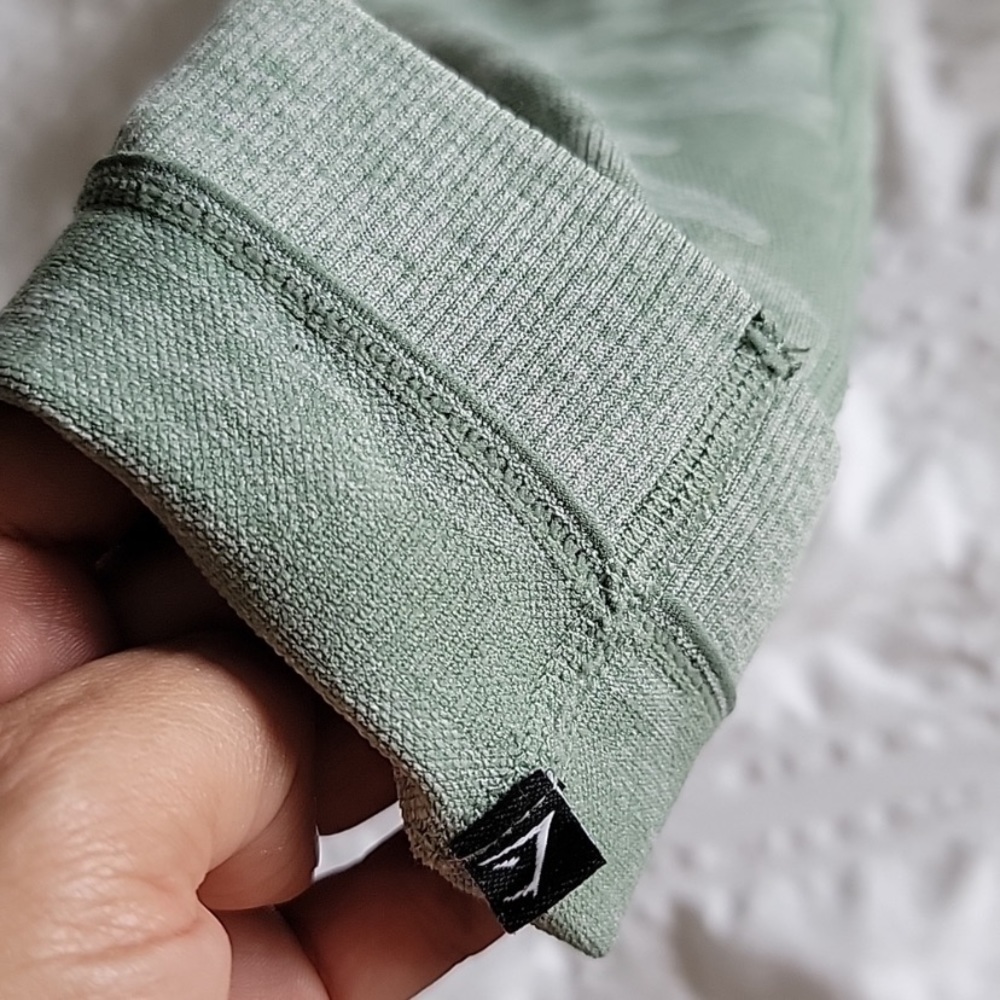 Sage Green Gymshark Leggings - Picture 5 of 5
